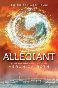 Allegiant written by Veronica Roth. Publisher is Katherine Tegen Books and Sold by HarperCollins Publishers.